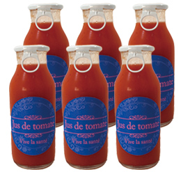 生食用完熟トマトで作ったトマトジュース