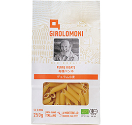 有機ペンネ ジロロモーニ　デュラム小麦