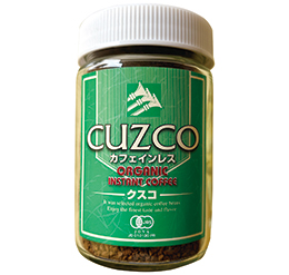 有機カフェインレス　インスタントコーヒー・クスコ