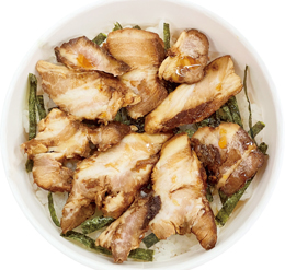 煮豚丼