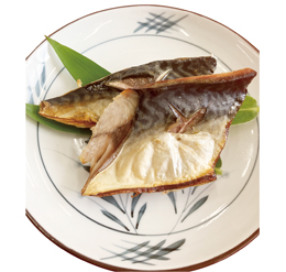 鯖の塩焼き